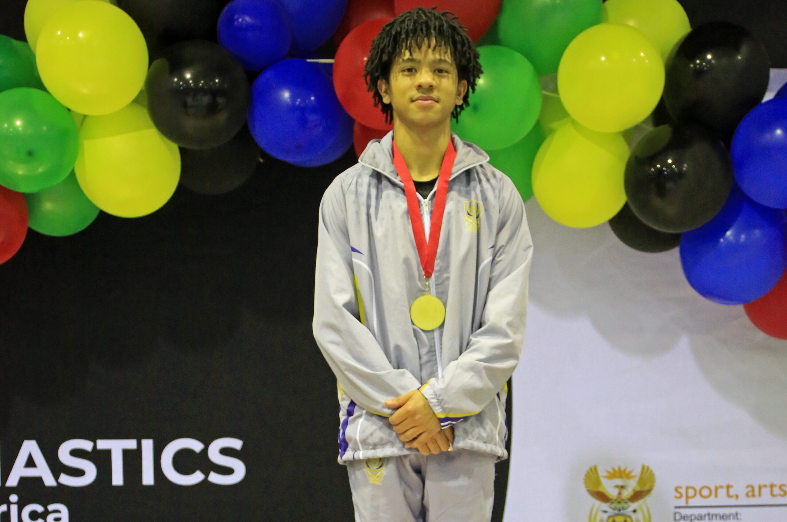 Daniel Mclean on podium