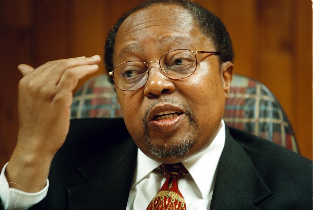 Prof. Sibusiso Bengu in 1999 (Photo: Joyrene Kramer/Netwerk24/archive)