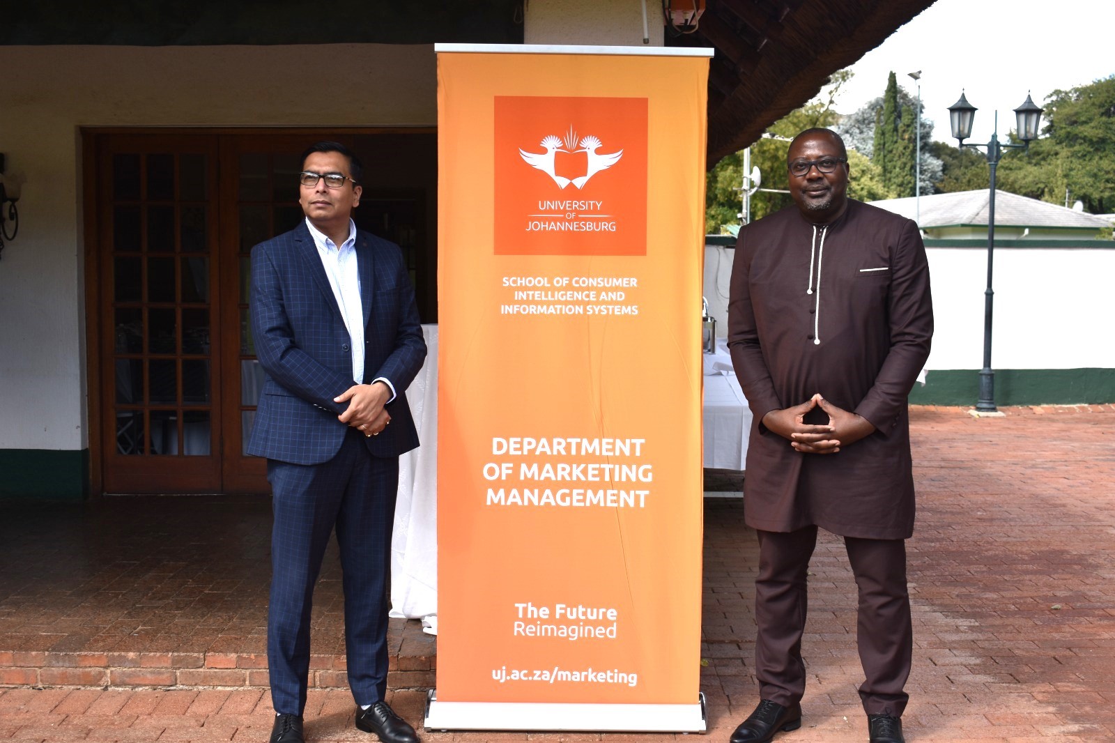 Distinguished Visiting Professor, Prof Samuel Fosso Wamba and Visiting Professor, Prof Nripendra Rana