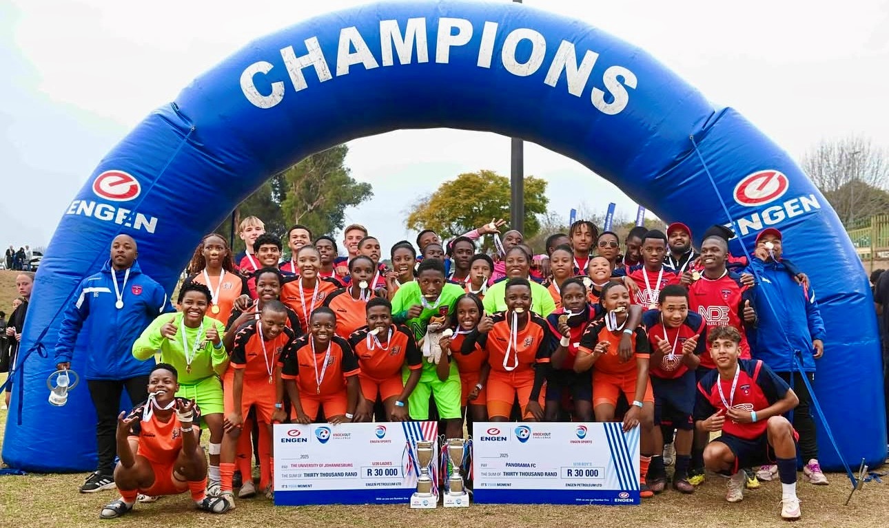 UJ Womens U20 Football Team crowned champions of the 2025 Engen Knockout Challenge