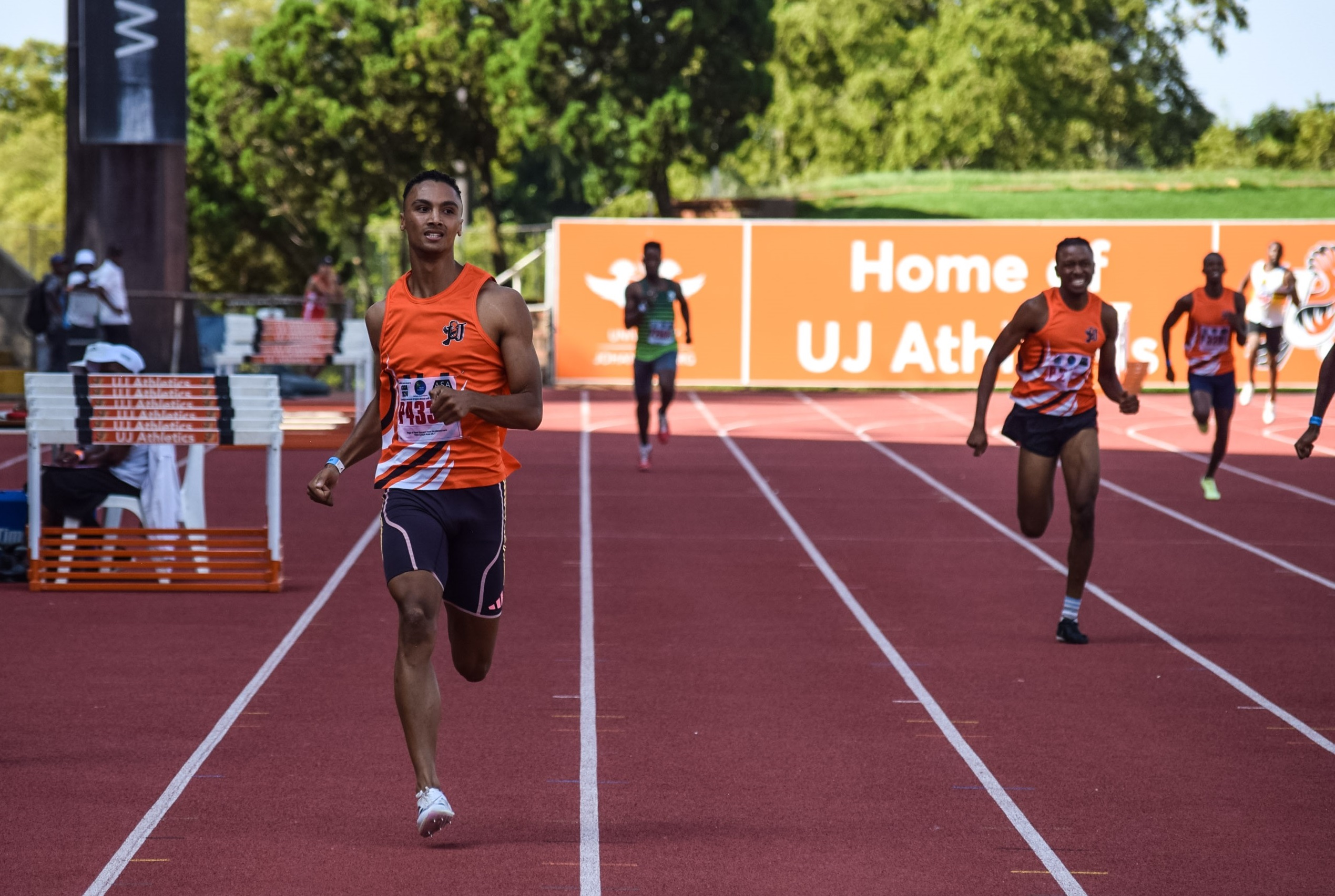 UJ athlete Lythe Pillay. PHOTO - Supreme Athletics