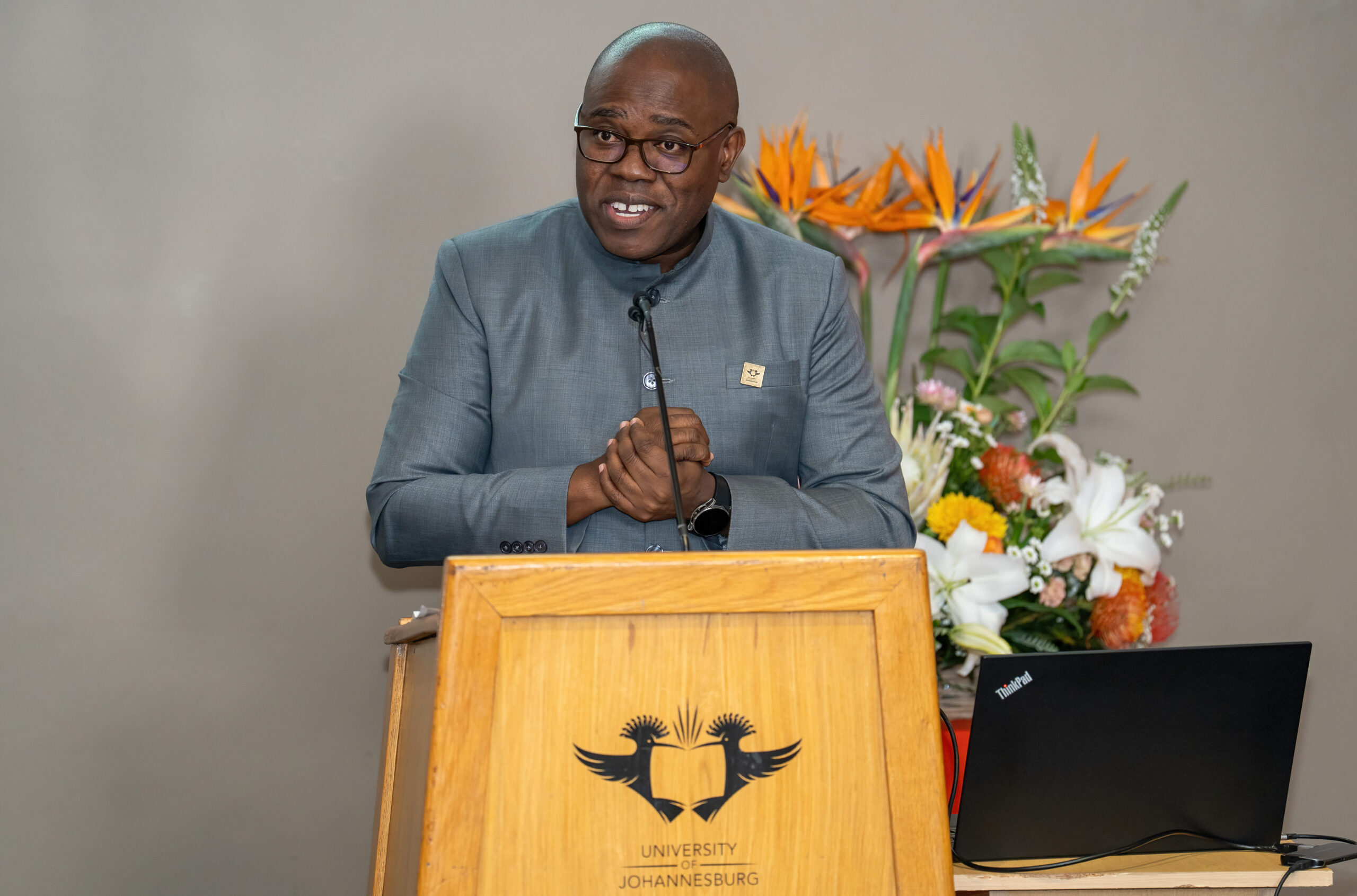 UJ Vice-Chancellor and Principal - Prof Letlhokwa Mpedi