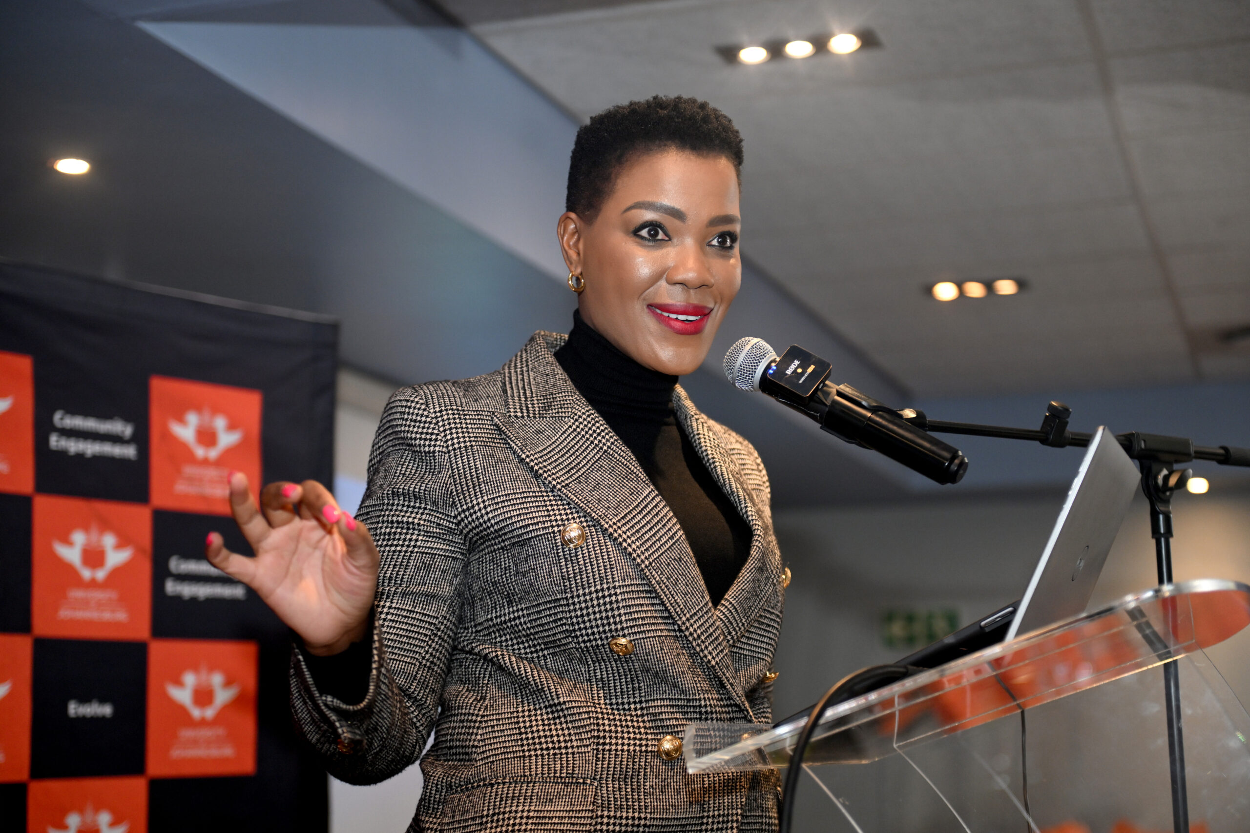 Ms Zakhona Mvelase, Founder of the African Women Against Corruption Network (AWACN)