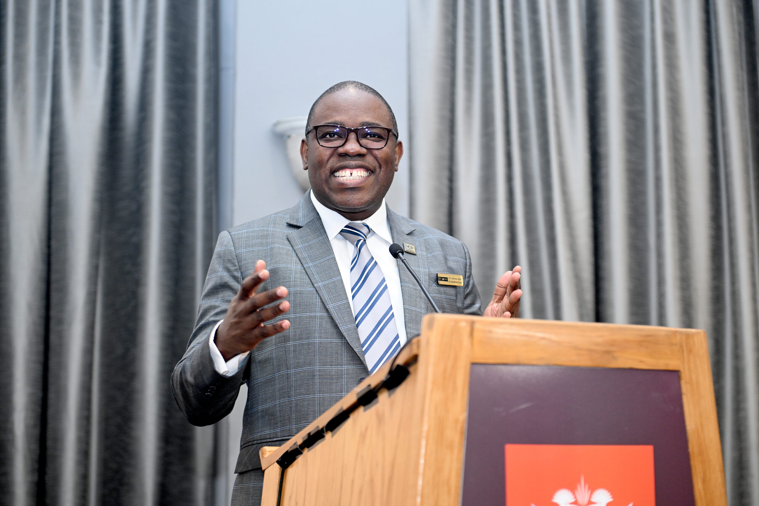 UJ Vice-Chancellor and Principal Professor Letlhokwa Mpedi